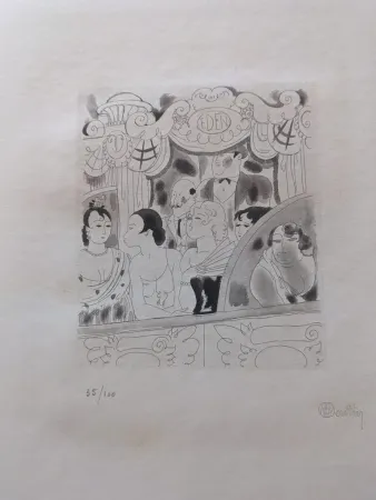 Офорт И Аквитанта Martin - La Petite Infante