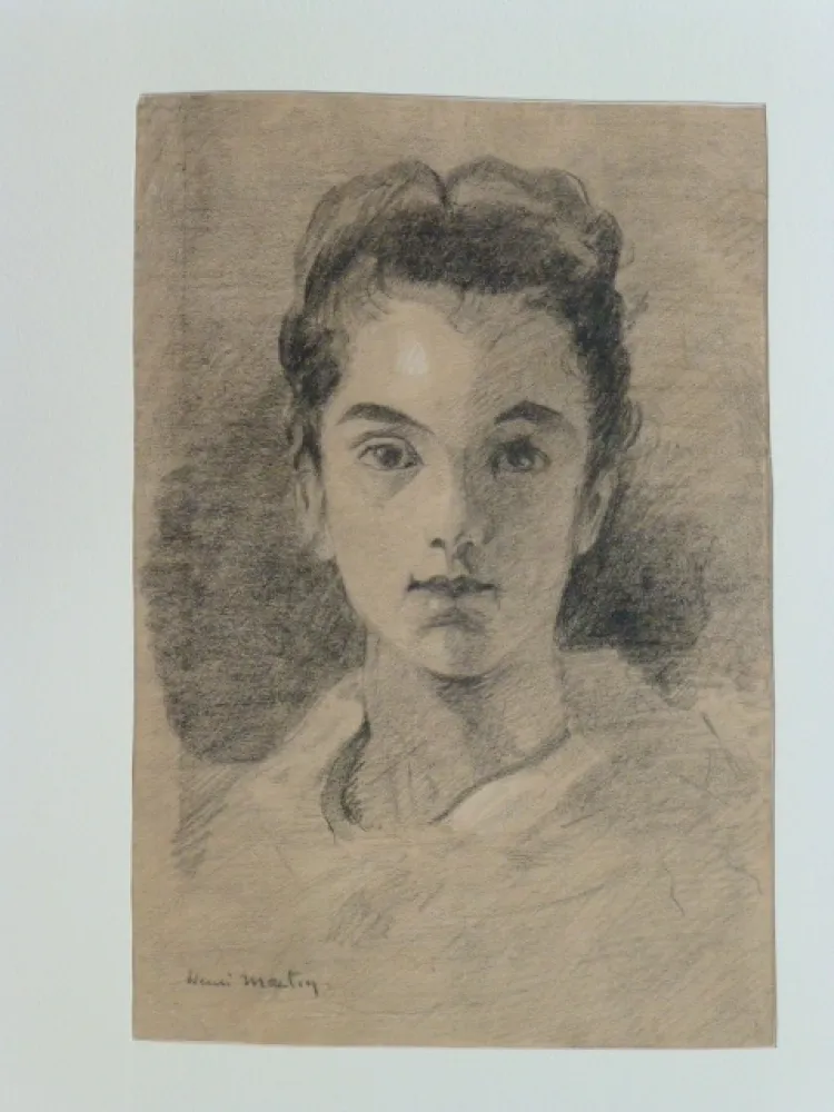 Нет Никаких Технических Martin - Portrait de jeune fille 