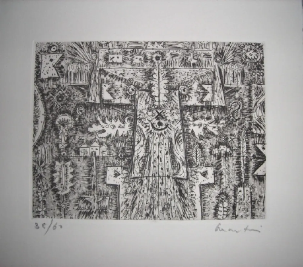 Офорт Martin - The international avant garde 2