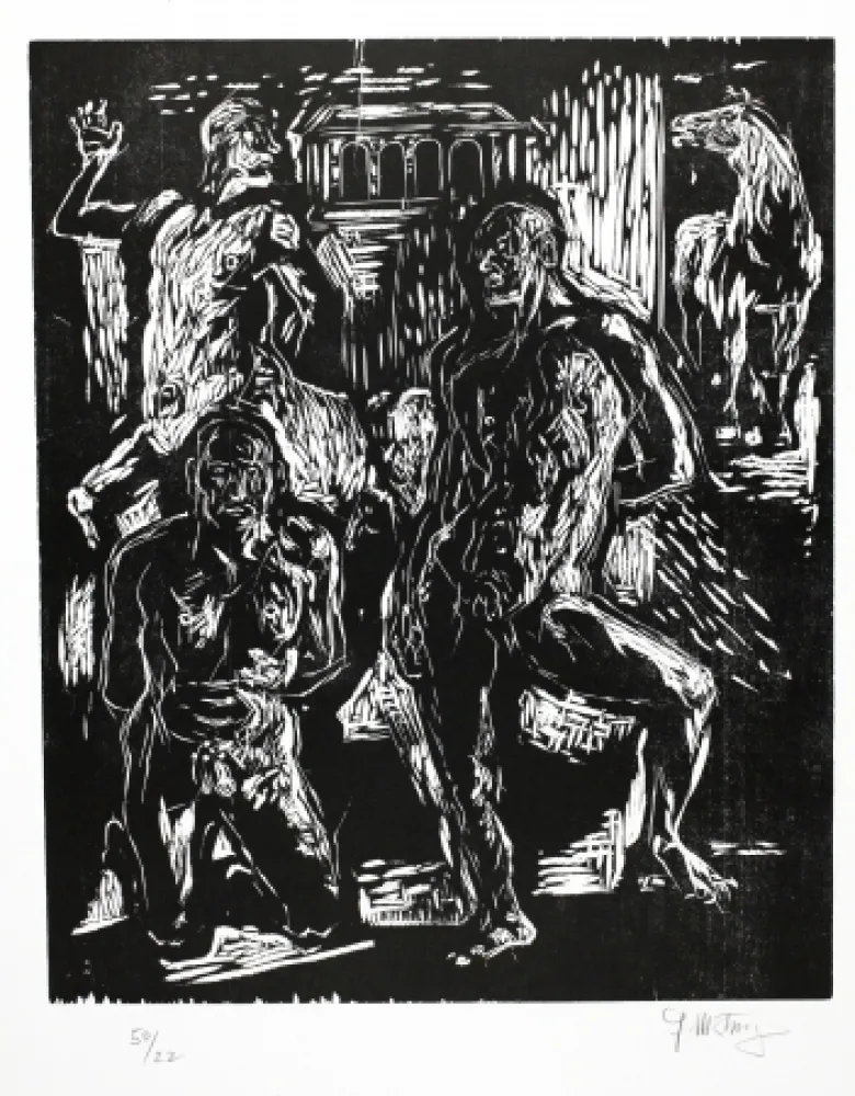 Гравюра На Дереве Martinz - Ilyade