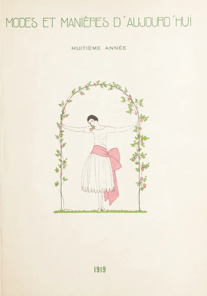 Иллюстрированная Книга Marty - MODES ET MANIÈRES D'AUJOURD' HUI. Huitième Année. 1919