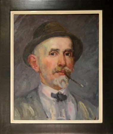 Нет Никаких Технических Marxer - Selbstporträt mit Hut und Brisago