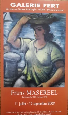 Афиша Masereel - Galerie Fert - 2009