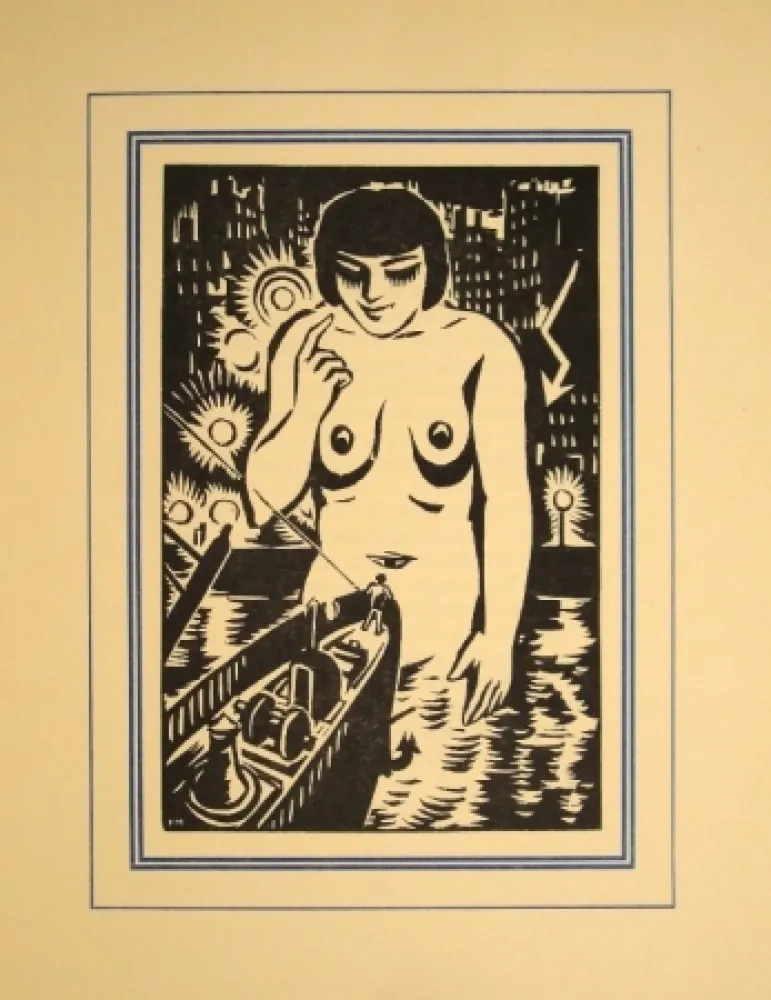 Гравюра На Дереве Masereel - HUMBOURG, Pierre. Le Boy de sa Majesté