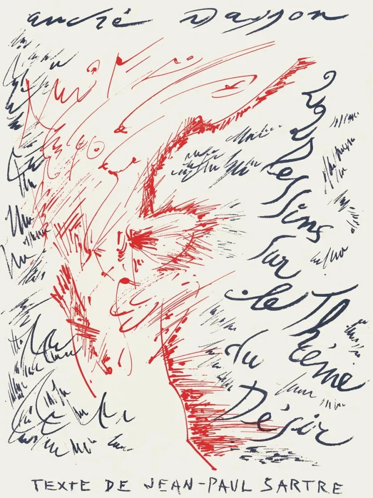 Иллюстрированная Книга Masson - 22 dessins sur le thème du désir