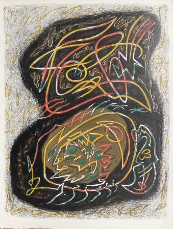 Литография Masson - Acanthe