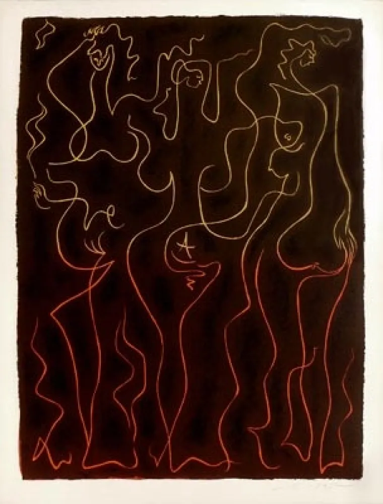 Литография Masson - Centenaire Mourlot