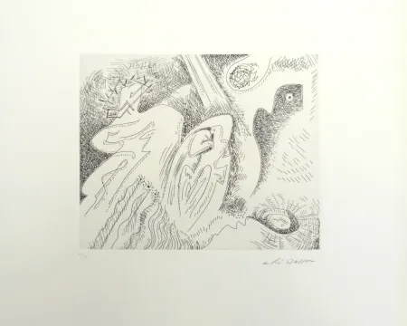 Офорт Masson - Cérémonie gnostique