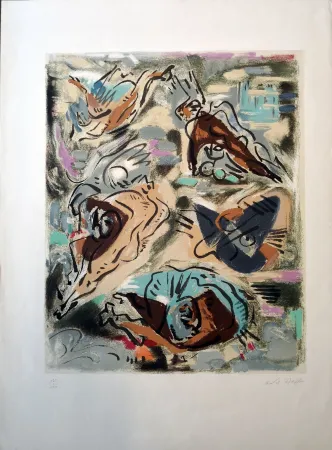 Литография Masson - Composition 1