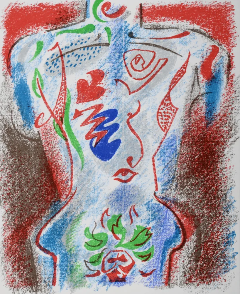 Литография Masson - Composition, 1972