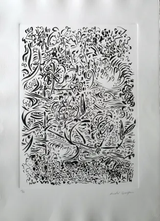 Офорт Masson - Composition 2