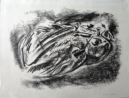 Литография Masson - Composition 3