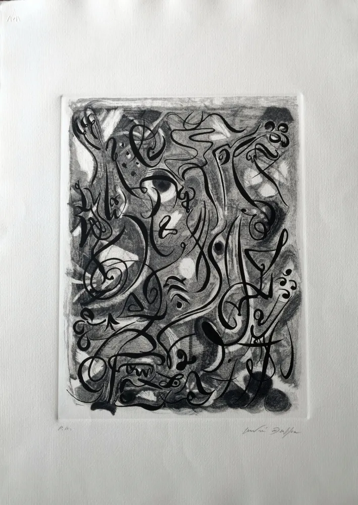 Офорт И Аквитанта Masson - Composition