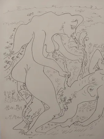 Литография Masson - Erotic land
