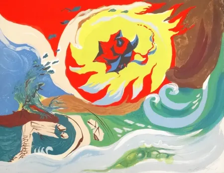 Литография Masson - La vague du futur