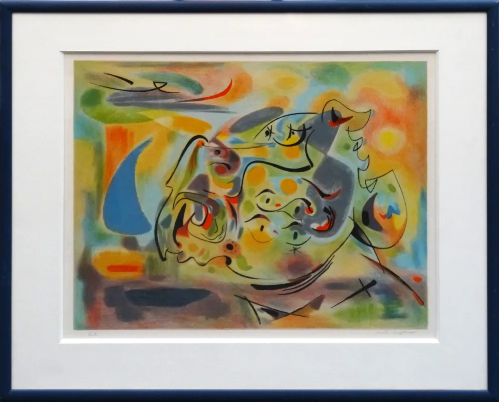 Литография Masson - L'aurore