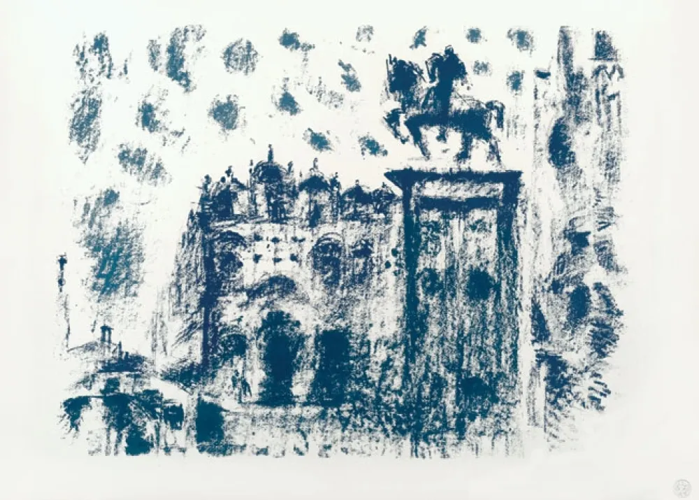 Литография Masson - Le Colleone