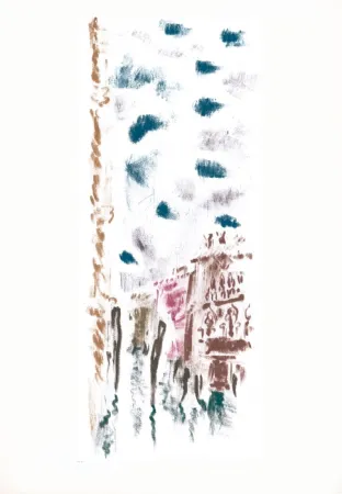 Литография Masson - Le Grand Canal (Voyage à Venise)