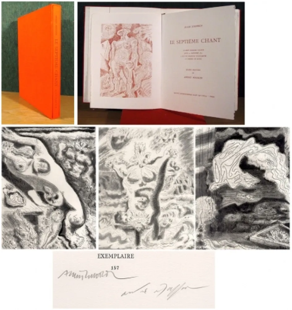 Иллюстрированная Книга Masson - Le Septieme Chant 