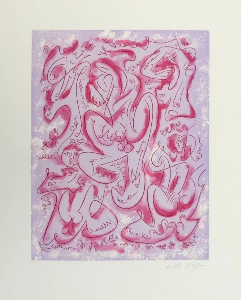 Офорт Masson - L’émerveillé merveilleux