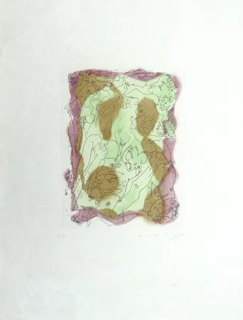 Офорт И Аквитанта Masson - Les Érophages