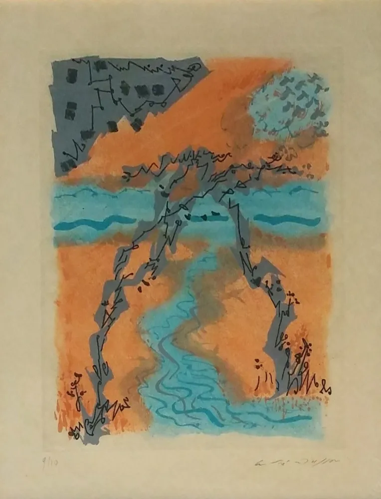 Гравюра Masson - LES EROPHAGES X