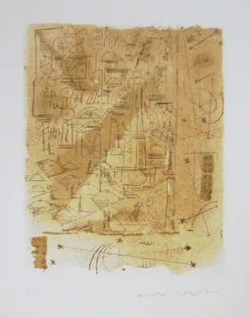 Литография Masson - Les europhages 2