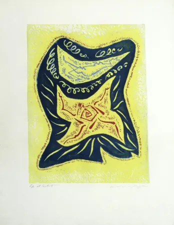 Офорт Masson - Les Hain-Teny