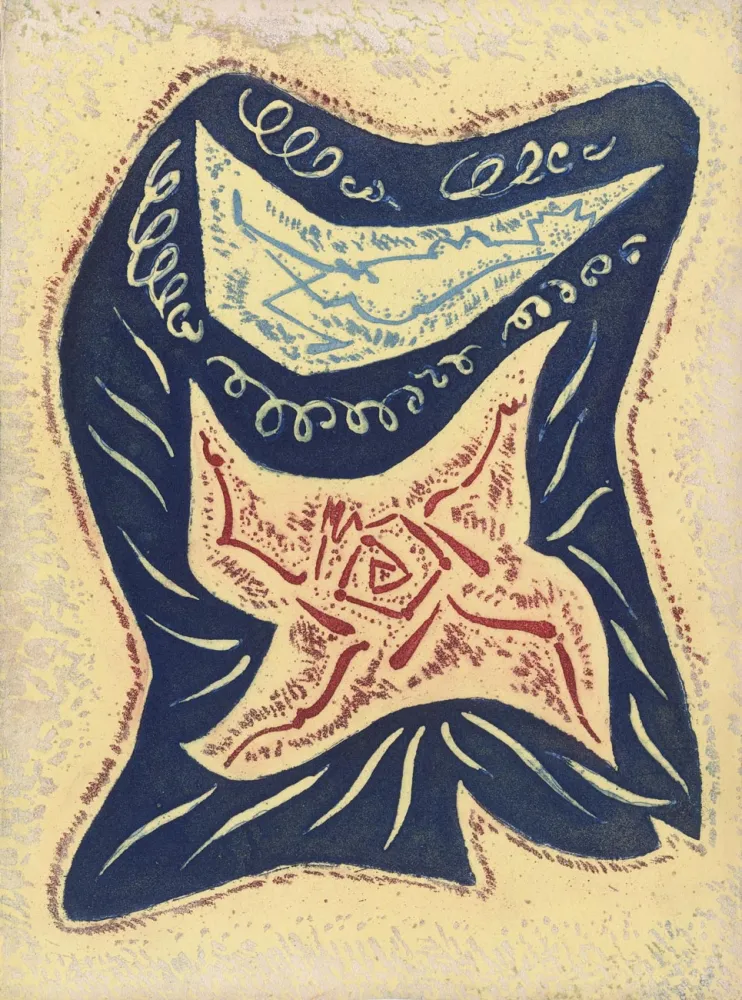 Офорт Masson - Les Hain-Teny