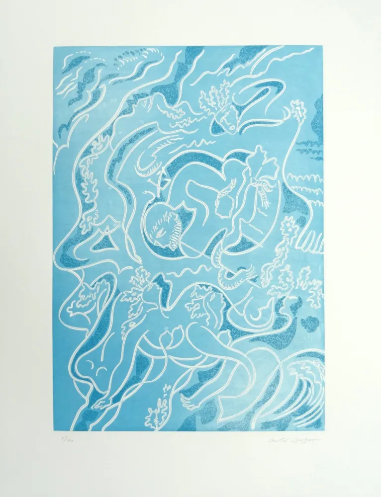 Офорт Masson - Les Sirènes 