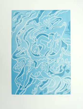 Офорт Masson - Les Sirènes 