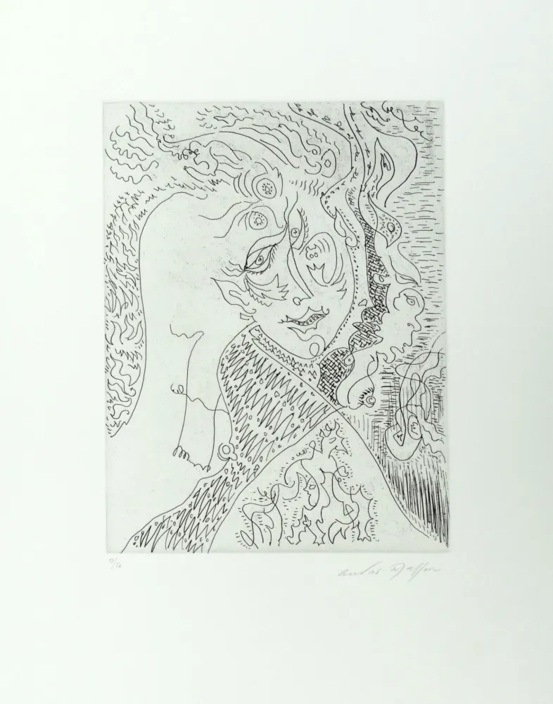 Офорт Masson - Lilith