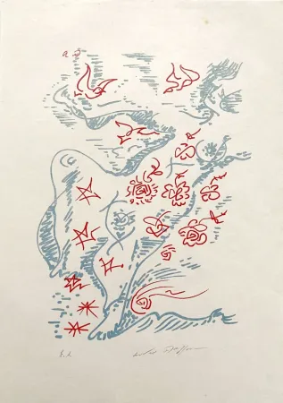 Литография Masson - Maria tu sais