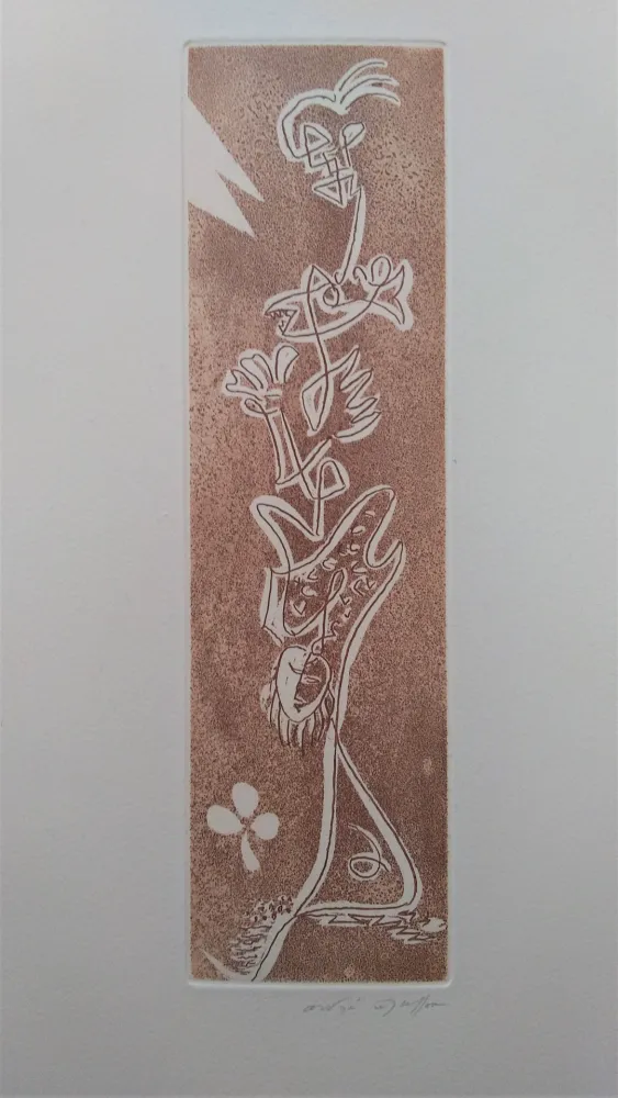 Офорт И Аквитанта Masson - Méta.Morphoses