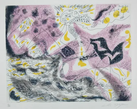 Литография Masson - Naïades