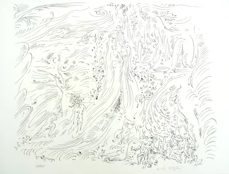 Литография Masson - Naïades