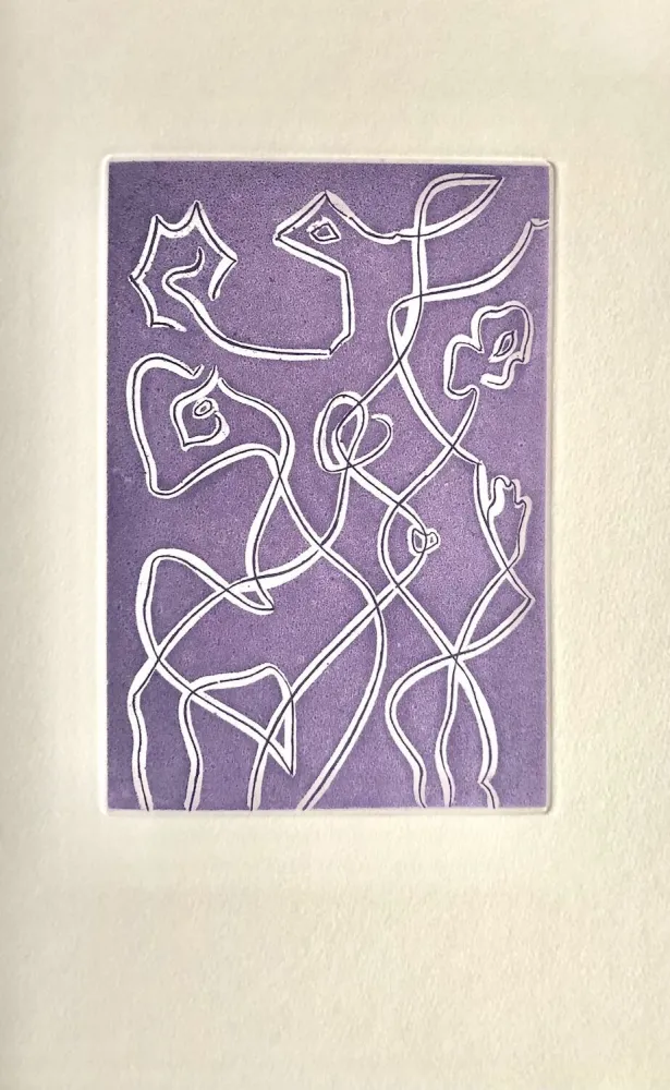 Офорт И Аквитанта Masson - Ô mésange, ô peut-être