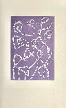 Офорт И Аквитанта Masson - Ô mésange, ô peut-être