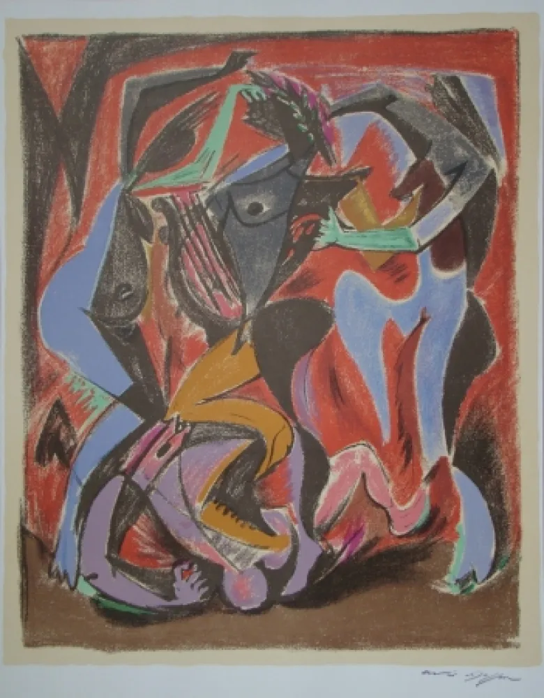 Литография Masson - Orpheus