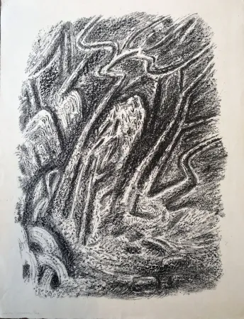 Литография Masson - Paysage au Cascatelles