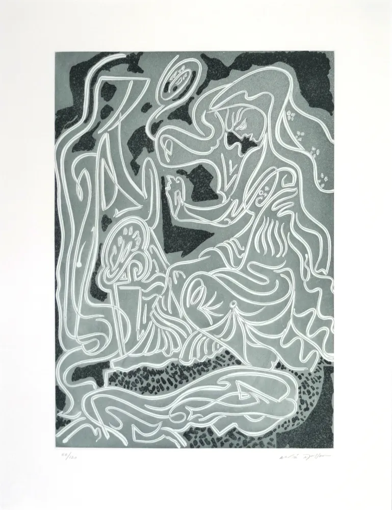 Офорт Masson - Pénélope