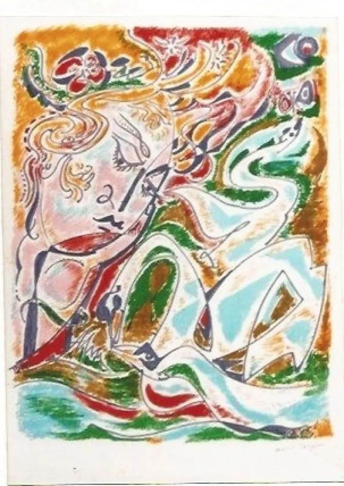 Литография Masson - San titre