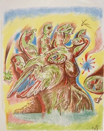 Литография Masson - Sans titre