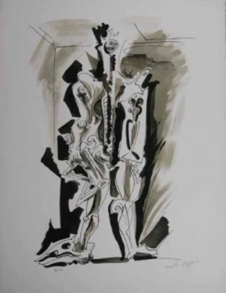 Литография Masson - Sans titre