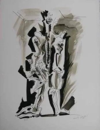 Литография Masson - Sans titre