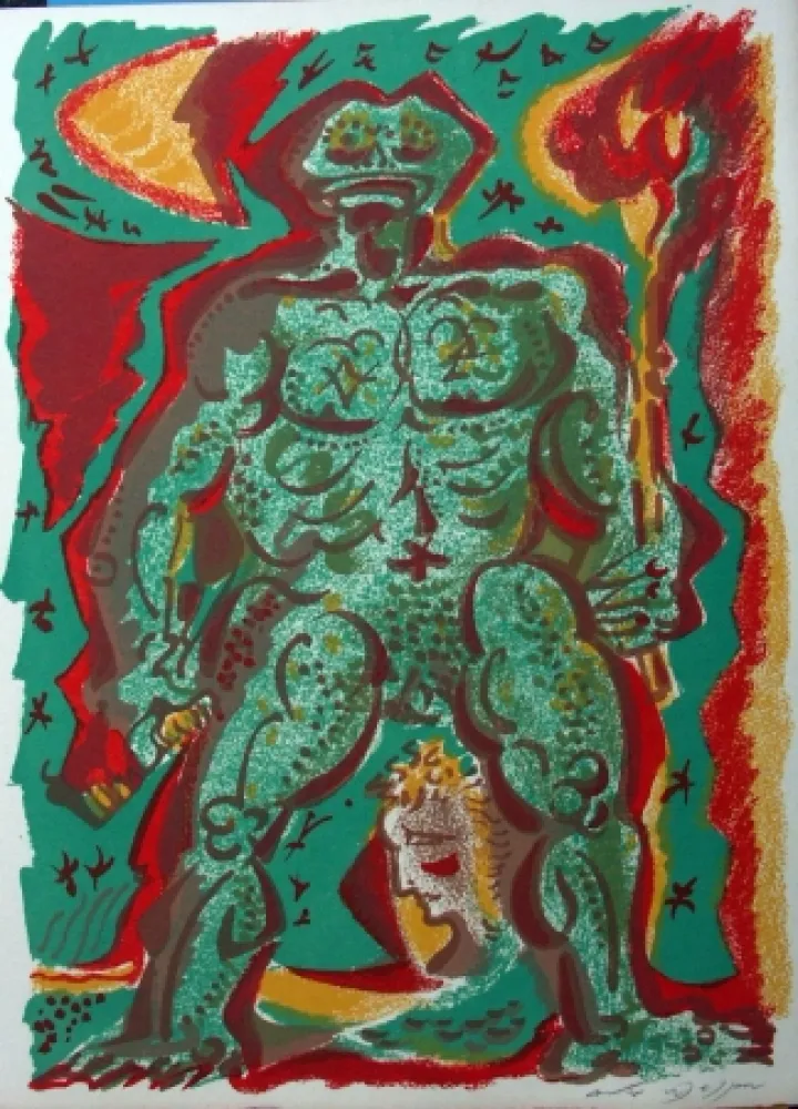 Литография Masson - Sans titre