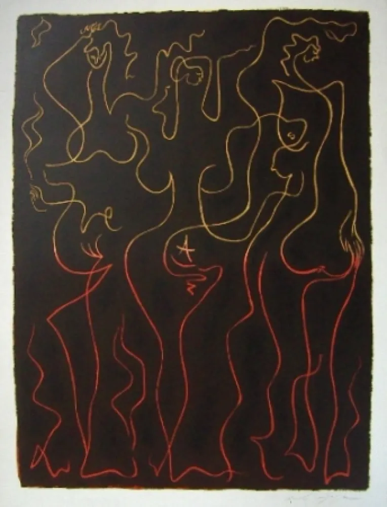 Литография Masson - Sans titre