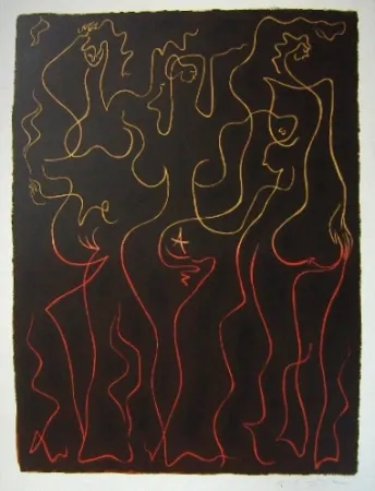 Литография Masson - Sans titre