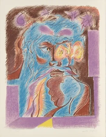 Литография Masson - Satan from Je Reve Portfolio