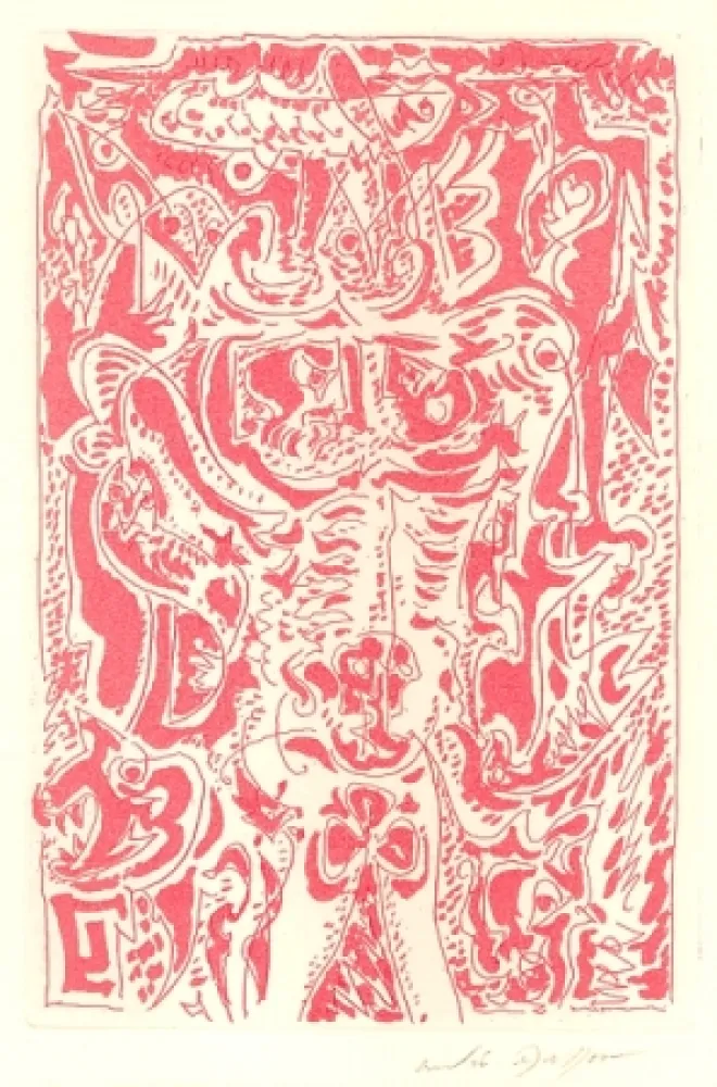 Офорт И Аквитанта Masson - Senza titolo